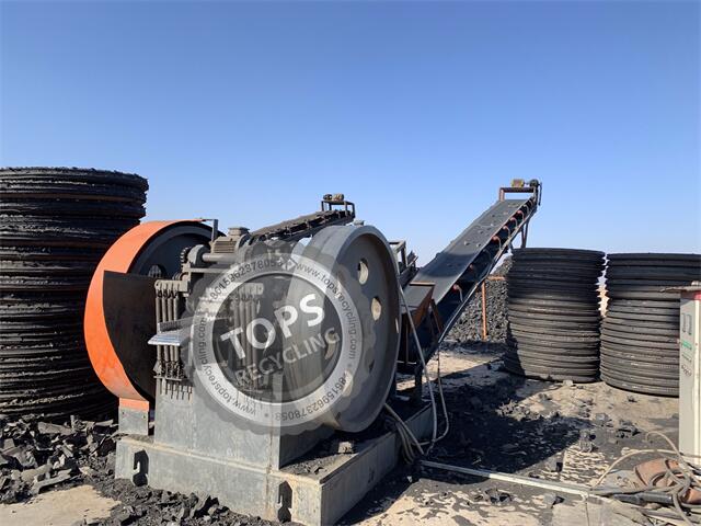 Waste OTR Tyre Block Cutter 